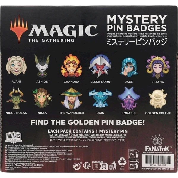 Fanattik mystery odznak Magic: The Gathering - Odznáčky a placky - Obrázek d_3b89e8a7320e4624a732e029399a6c5f
