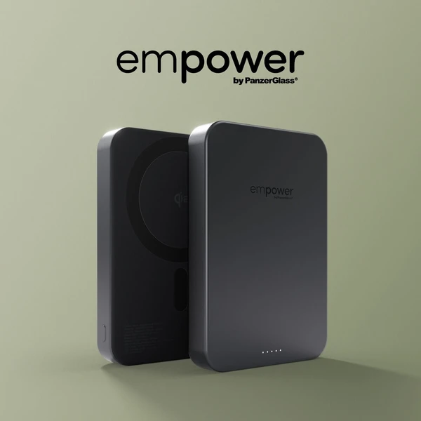 PanzerGlass® empower bezdrátová Qi2 powerbanka 10000 mAh, MagSafe, černá - Powerbanky - Obrázek d_3bd364d7b5164891928def3e18a3d100