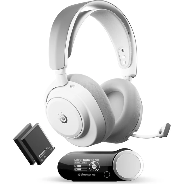 SteelSeries Arctis Nova Pro Omni bezdrátová herní sluchátka bílá - Sluchátka - Obrázek d_3bdcc326b3134de1b17812f4b675c1cf