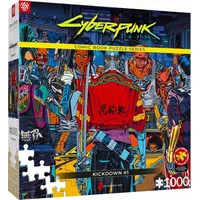 Comic Book Puzzle: Cyberpunk 2077 Kickdown (1000) - Puzzle
