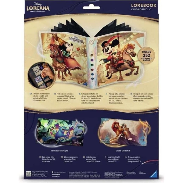 Disney Lorcana: Card Portfolio Mickey & Minnie - Disney Lorcana TCG - Obrázek d_3c51b328ccb049a8904253664bf43e5c