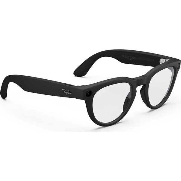Meta RAY-BAN Headliner Gen2 (Standardní) chytré matné brýle (čirá skla) černé - AR brýle - Obrázek d_3c949b805b7b4f938f19c4e54fb7ed74