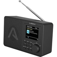 LAMAX RadioVox1 DAB rádio černé - Rádia