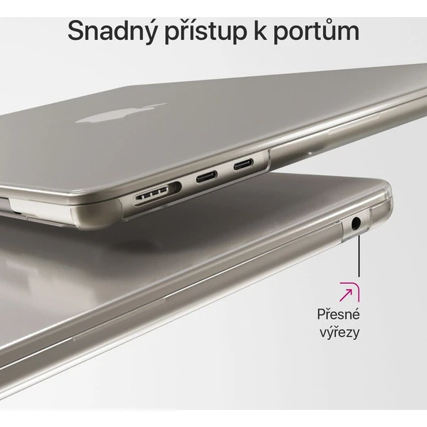 iWant Slim kryt pro MacBook Pro 14" M1/M2/M3/M4/M5 matně transparentní - Pouzdra - Obrázek d_3cc44feab2e44a0f843d5a8e23fe6ab6
