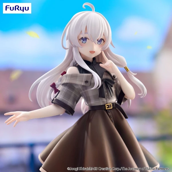 Figurka Furyu Trio-Try-iT Wandering Witch: The Journey of Elaina - Elaina (Brown Outfit) 22 cm - Figurky - Obrázek d_3cc775091aca4404bad65bcff0c6b8af