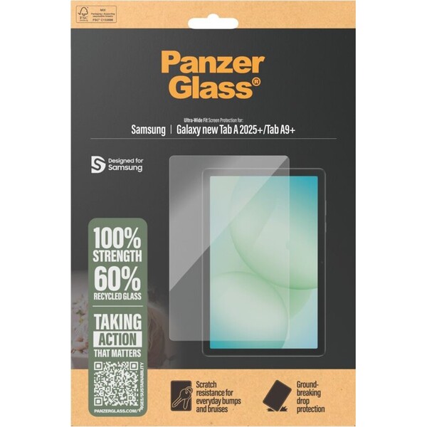 PanzerGlass® Ultra-Wide Fit sklo Samsung Galaxy Tab A11+/Tab A9+ - Ochranné folie a skla - Obrázek d_3ccdecfb4a914c3c8515338b8f3e436b