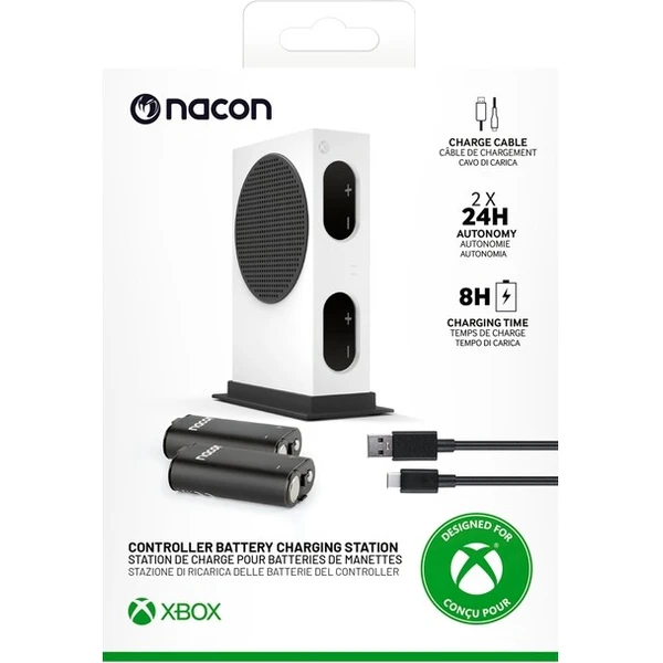 Nabíjecí stanice s bateriemi Nacon pro herní ovladače Xbox - Dokovací stanice - Obrázek d_3d1835952ea64c699602d35794fe9afb