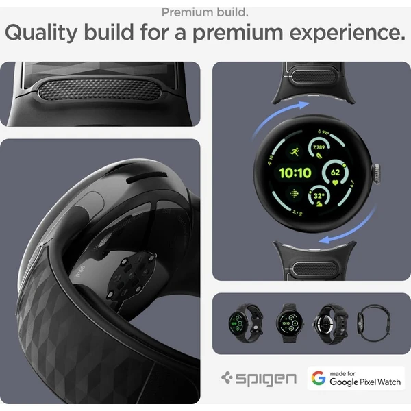 Spigen Parallax řemínek Google Pixel Watch 5/4/3 45mm matte black - Řemínky - Obrázek d_3d19bf2865af4b40be81e6ca85d80979