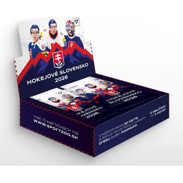 Hokejové kartičky SportZoo - Hokejové Slovensko 2026 Hobby box - Hokejové karty - Obrázek d_3dd26766c5a84a5287fa3c540b227444