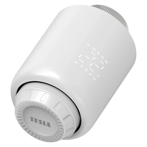 Tesla Zigbee SV60 Smart termostatická hlavice bílá