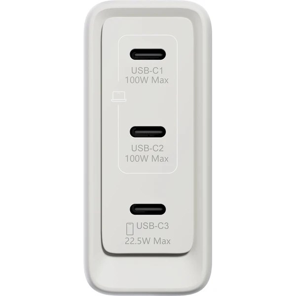 Lenovo Multi-port USB-C GaN 100W napájecí adaptér bílý - Síťové adaptéry - Obrázek d_3e0eee2000c04724926720031584bbb7