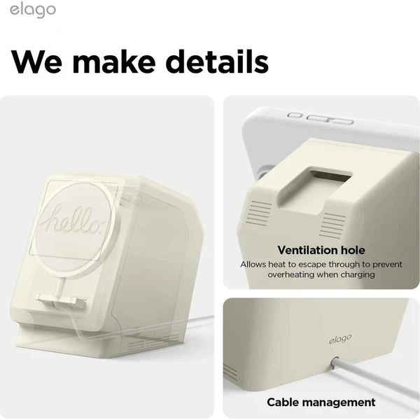 ELAGO M4 Macintosh MagSafe nabíjecí stojánek pro iPhone - Pouzdra - Obrázek d_3eb3b2821256419e8a186684c33d641b