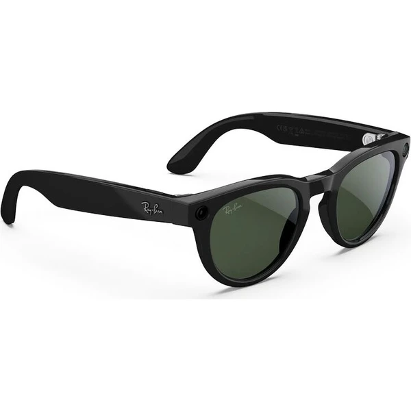 Meta RAY-BAN Headliner Gen2 (Standardní) chytré lesklé brýle (zatmavovací - čiré/zelené) černé - AR brýle - Obrázek d_3eb3c38f45f446bab3af8bcc5161c74b