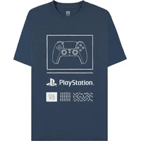 Tričko PlayStation - Controller Navy XL - Trička