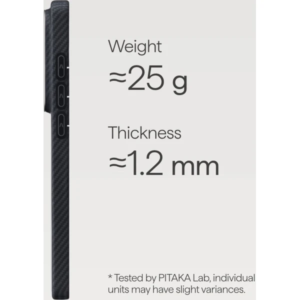 Pitaka Edge Case MagSafe kryt Samsung Galaxy S26 Ultra Black/Grey Twill - Pouzdra - Obrázek d_3f169c2e5d6349c585bc5f6a9b4a3d96