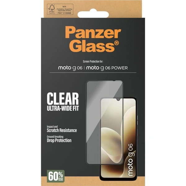 PanzerGlass® Ultra-Wide Fit sklo Motorola Moto G06/G06 POWER - Ochranné folie a skla - Obrázek d_3f16bca97705423b8a8776c571943078