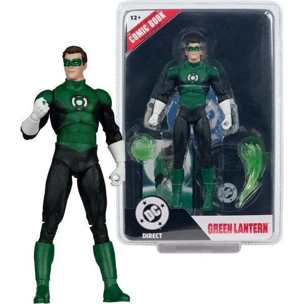 Figurka McFarlane Toys DC Direct 7 s komiksem WV11 – Green Lanterns 48 – Hal Jordan 18 cm