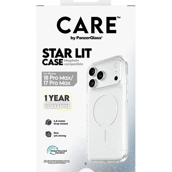 PanzerGlass CARE Star Lit MagSafe kryt Apple iPhone 18 Pro Max/17 Pro Max čirý - Pouzdra - Obrázek d_3fed3487e4204294bfc7ffccc24e1a10