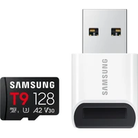 Samsung T9 microSDXC 128GB + USB adaptér - Paměťové karty