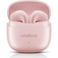 Niceboy Beans 5 POP bezdrátová sluchátka růžová - Sluchátka