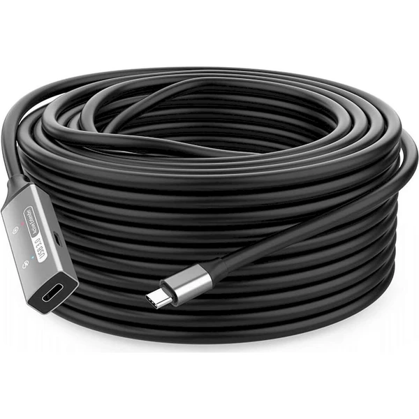 PremiumCord USB-C/USB-C prodlužovací kabel 25m černý - Kabely a redukce - Obrázek d_40aba9061b44461b944465e6f78dcae2