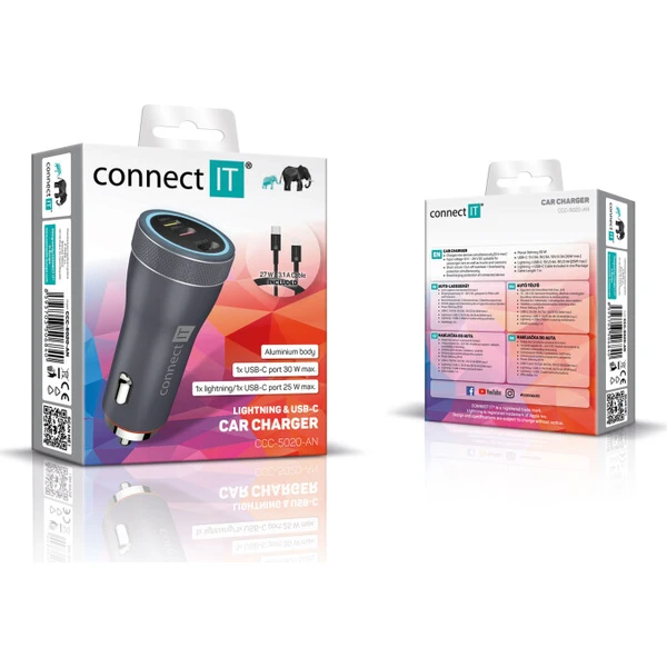 Connect IT inCarz Duplex nabíječka do auta 55W antracitová - Nabíječky - Obrázek d_40d2d9285a2644379d0bd563b8e25551