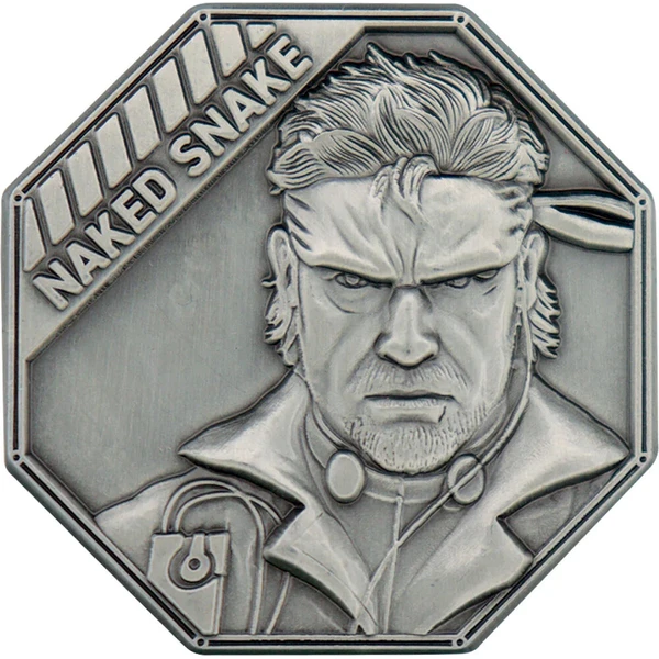 Sběratelská mince Fanattik Metal Gear Solid Delta - Naked Snake Limited Edition - Mince - Obrázek d_40d87603cbe24d63a1dd2e36cffcc58f