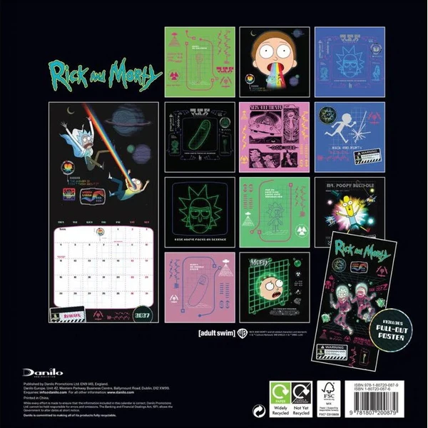 Kalendář Rick & Morty 2027 - Kalendáře - Obrázek d_40dcef3e0ee04cbdb53fc361471160ab