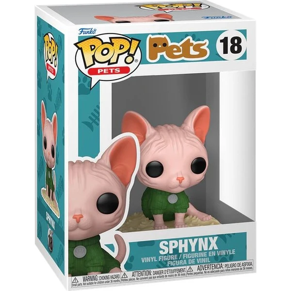Funko POP! #18 Pets: Pets S3 - Sphinx Cat - Funko POP! - Obrázek d_41385b6e5feb431cb068243302b3a66c