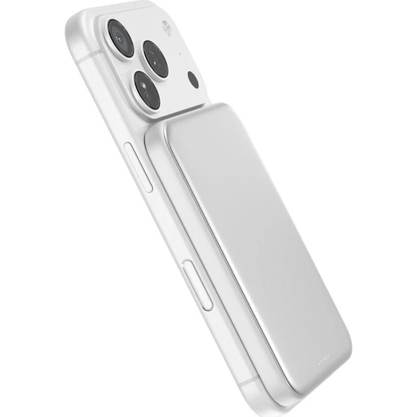 iWant by Epico UltraPack Qi2 25W Slim 5000mAh hliníková Mag+ bezdrátová powerbanka stříbrná - Powerbanky - Obrázek d_4154a476804a4e998c6498c9886c2743