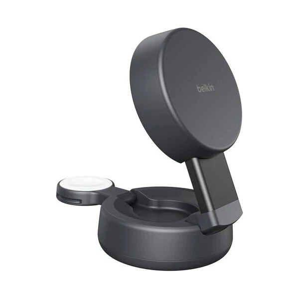 Belkin UltraCharge™ PRO Qi2 25W 2v1 MagSafe nabíječka tmavě šedá - Nabíječky - Obrázek d_41863a9a3c5d4e35af5e26109e265334