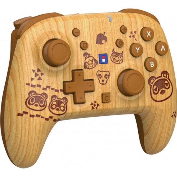 HORI HORIPAD Turbo bezdrátový herní ovladač Wood Brown - Herní ovladače - Obrázek d_418d5eaf4d0242c89a3787c9ba01b845