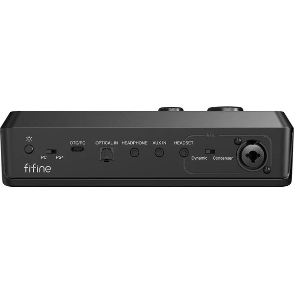 Fifine SC8 mixpult černý - Mixpulty - Obrázek d_41f3f338f67a47ca8f281f4e937d64e4