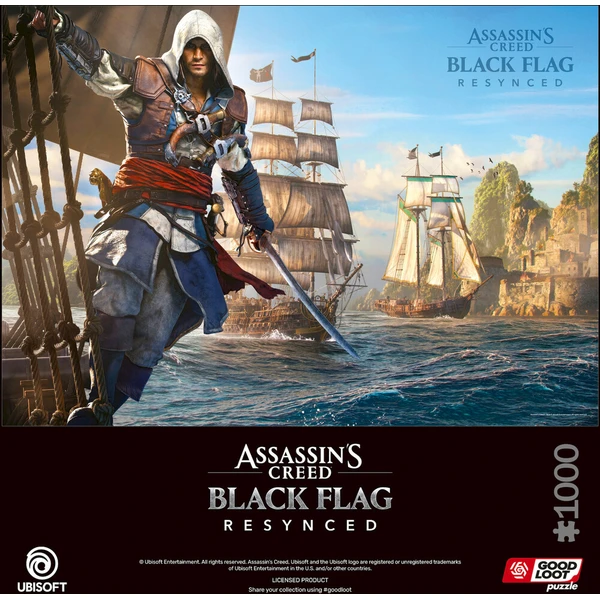 Gaming Puzzle Assassin's Creed Black Flag Resynced (1000) - Puzzle - Obrázek d_41ff130d50b9467bb8e767677a58ddd2