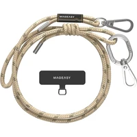 MagEasy Strap Lanyard 6mm univerzální popruh Oat Brown - Popruhy