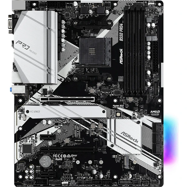ASRock MB Sc AM4 B550 PRO4, AMD B550, 4xDDR4, HDMI (B550 PRO4)