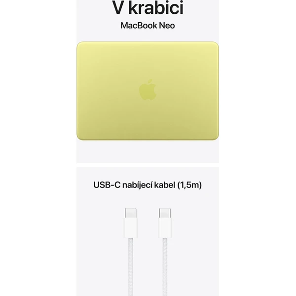 Apple MacBook Neo (2026) 8GB / 512GB citrusově žlutá (Další) - Notebooky - Obrázek d_42750a51886e48b2bac299d7ad48569c