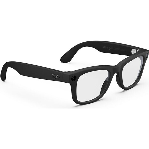 Meta RAY-BAN Wayfarer Gen2 (Standardní) chytré matné brýle (čirá skla) černé - AR brýle - Obrázek d_428d1f7a731c4dbd94e86b0137a13ff7