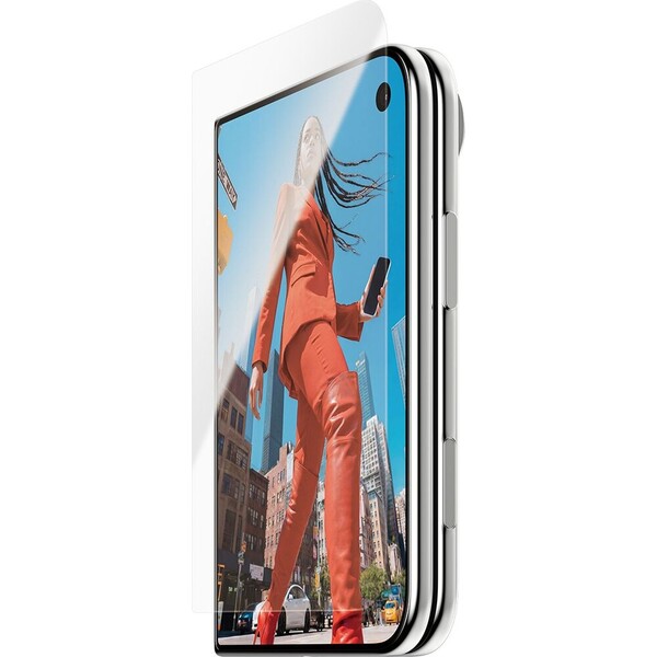 PanzerGlass Clear Frame Fit sklo Apple iPhone Duo s instalačním rámečkem