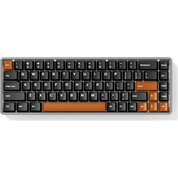 Akko MOD68 HE Akko AstroLink bezdrátová (US) černohnědá Černá