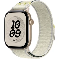 Apple Watch 49/46/45/44mm Chalk Calm provlékací sportovní řemínek Nike - Řemínky