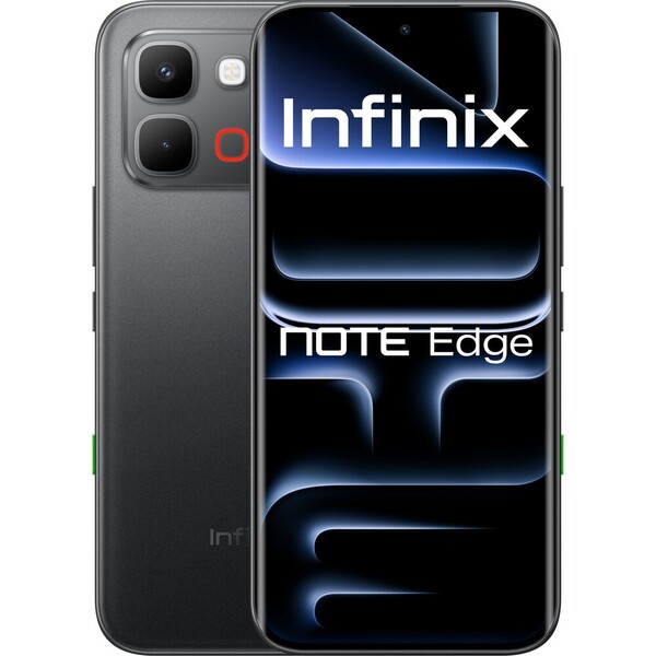 Infinix NOTE Edge 8GB/256GB Shadow Black Černá