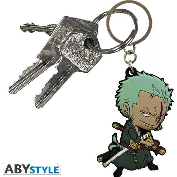 Gumová klíčenka Abysse Corp One Piece - Zoro - Klíčenky - Obrázek d_4550966ce74e48d5b70ae63ed54a0709