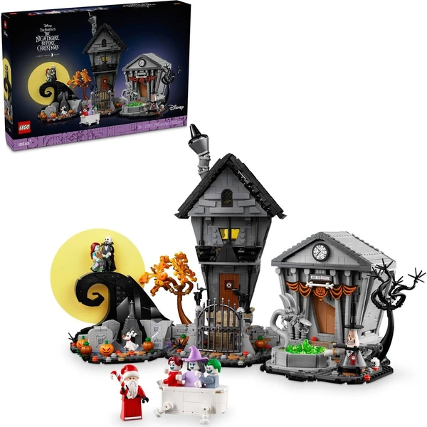 LEGO Ideas 21351 Ukradené Vánoce Tima Burtona od Disneyho - LEGO - Obrázek d_455b4a4a56cf48c198bbb5fd8bfbcd90