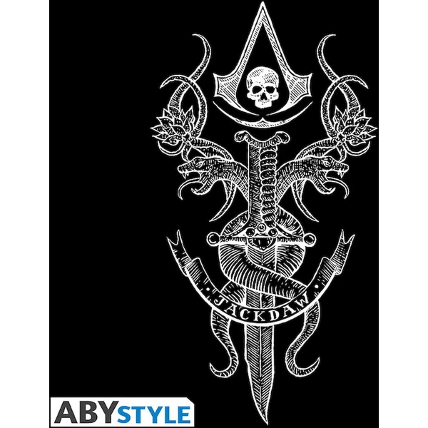 Tričko Assassin's Creed Black Flag Resynced L - Trička - Obrázek d_4596cf3f750b42fcb62313de874388c8
