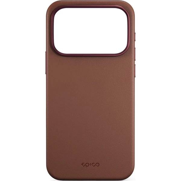 Epico Leather Pro Mag+ MagSafe/Qi2 kožený kryt iPhone 17 Pro Max/18 Pro Max hnědý - Pouzdra - Obrázek d_45ee89b7801b4e7baedfba0e1b413284