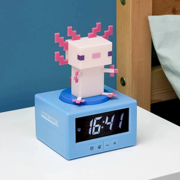 Budík Paladone - Minecraft - Axolotl - Hodiny a budíky - Obrázek d_46209e43ca084d9bb54a141bb47e1351