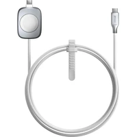 Nomad Universal Cable for Apple Watch, USB-C 100W, 1.5m, bílý - Nabíječky