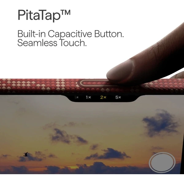 Pitaka Ultra-Slim Case MagSafe kryt iPhone 17 Pro Max Monogram-Gold/Red - Pouzdra - Obrázek d_46b0135ced584e6ba5959ac268712092