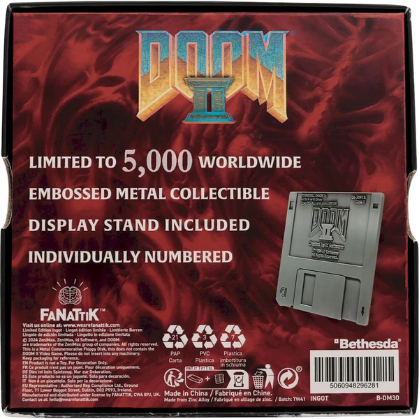 Replika Fanattik Doom II - Floppy Disk Limited Edition - Repliky - Obrázek d_46ddc4dc77814ad2987b5c7d4c437600